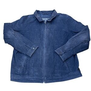 VTG Eddie Bauer Barn Chore Corduroy Coat Grey Mens Size T2XL